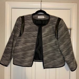 Calvin Klein tweet jacket size 12